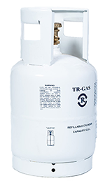 R-404A TR-Gas Tekrar Doldurulabilir Tüplü 10 Kg (Dip Hortumlu - Sıfır Tüp)