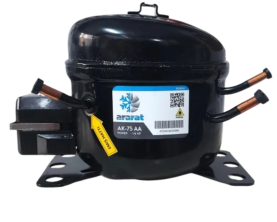 1/6 HP R600a EV TİPİ ARARAT KOMPRESÖR
