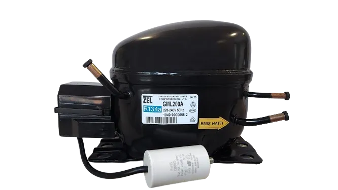 ZANUSSI 1/4 HP R134 EV TİPİ KOMPRESÖR