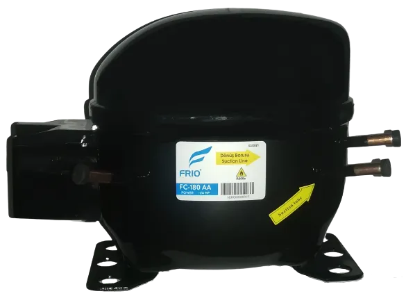 1/4 HP R600a SAĞDAN BORULU EV TİPİ FRİO KOMPRESÖR