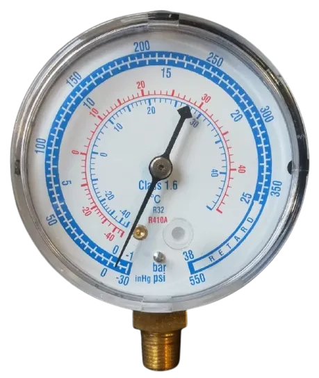 ALÇAK BASINÇ MANOMETRE R410,R32