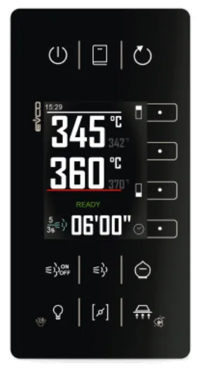 EVFEEL SERISI DOKUNMATİK DECK FIRINI KONTROL CIHAZI
