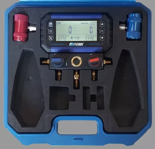 DIGITAL 2-WAY SENSORLESS MANIFOLD (CASED, HOSELESS)
