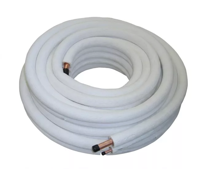 9 mm White Insulated Copper Pipe 1/2’’ - 3/4’’ (0.80 × 1.00) VRV