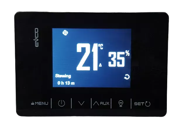 EVJ SERIES TEMPERATURE AND HUMIDITY CONTROL DEVICE WITH TIMER (12V)