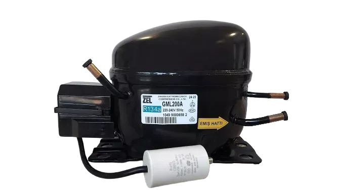 ZANUSSI 1/4 HP R134 EV COMPRESSOR