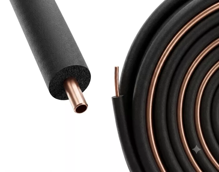 13 MM BLACK INSULATED PIPE 1/2’’ - 3/4’’ (0.80 × 1.00) VRV
