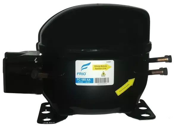 1/4 HP R600a RIGHT-HAND PIPE HOUSEHOLD REFRIGERATED COMPRESSOR